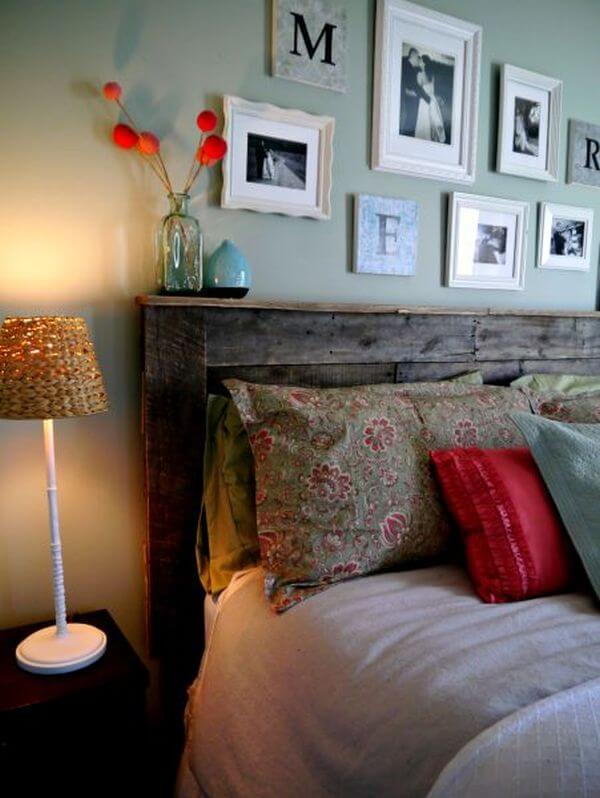 how make of diy pallets.  pallets headboard out out of headboard to