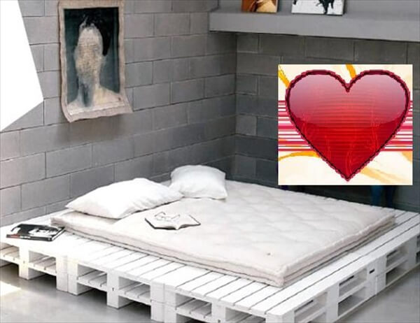 13 Inexpensive Wooden Pallet Bed Frame  101 Pallets