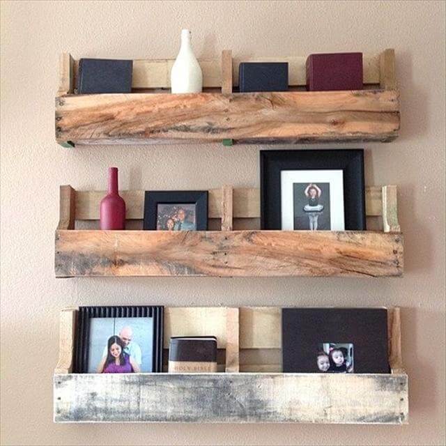 25 Diy Pallet Shelves For Storage Your Things 101 Pallets
