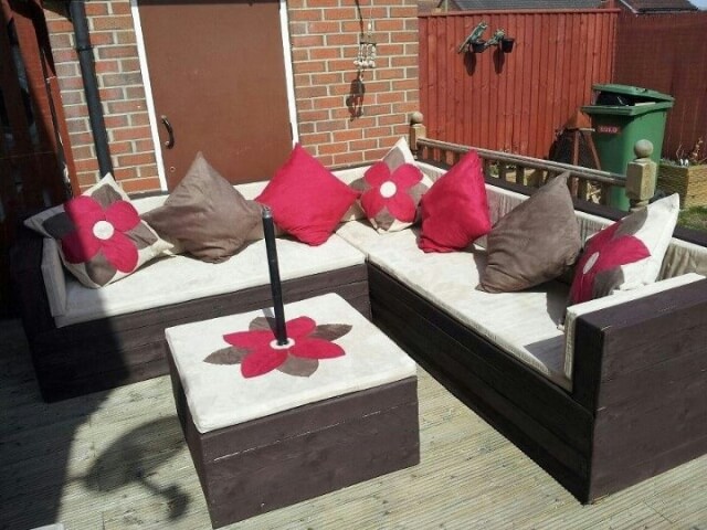 Diy Pallet Outdoor Sectional Sofa