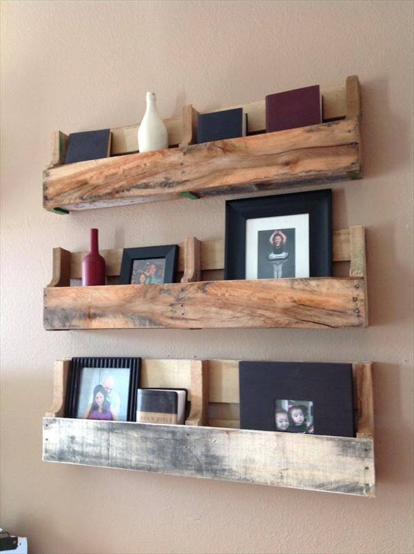 Shelves for Storage and Decor  101 Pallets