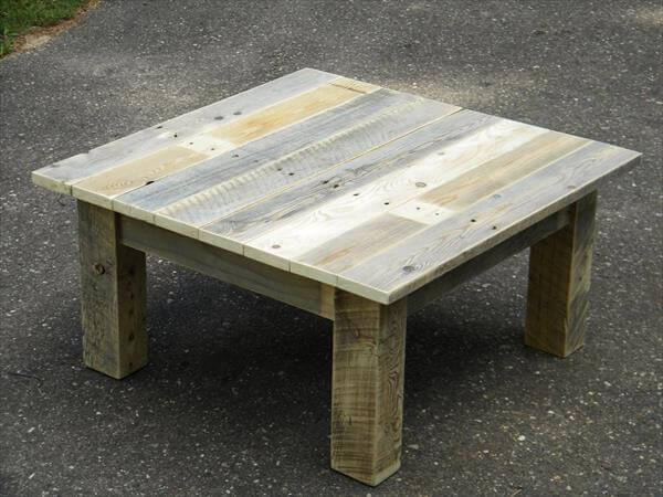 related posts diy miniature pallet table salvaged pallet coffee table ...