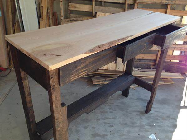 coffee table handmade wood pallet swing diy chic pallet coffee table 