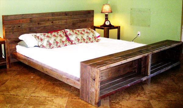 Build A Platform Bed From Pallets
