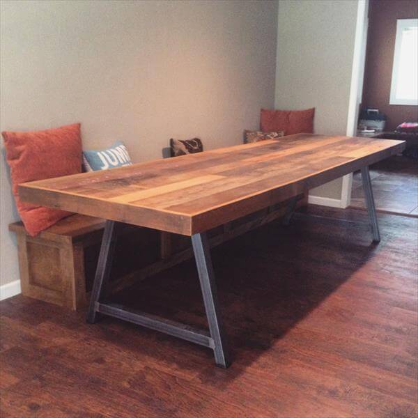 Coffee Table Pallet Coffee Table with Flat Box Legs DIY Pallet Coffee 
