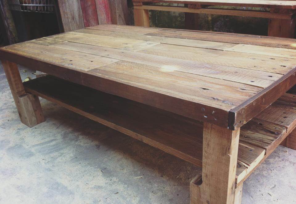 Large Wooden Pallet Coffee Table | 101 Pallets