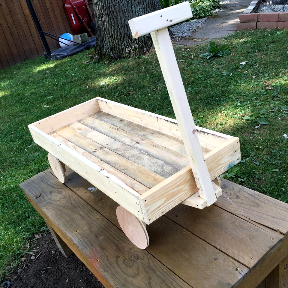 Pallet Wood Wagon for Kids | 101 Pallets